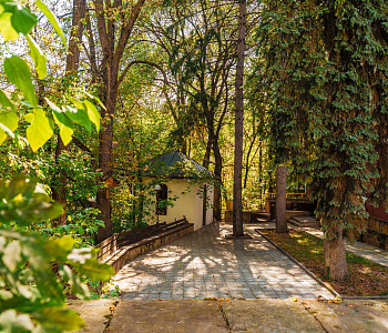 Пансионат «Шаляпинъ», Кисловодск. Территория